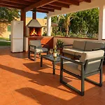 Casa Con Terraza Privada, Atardeceres Y Barbacoa Арона