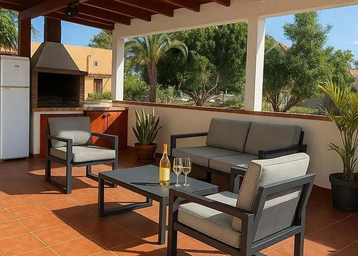 Casa Con Terraza Privada, Atardeceres Y Barbacoa Дом отдыха Арона